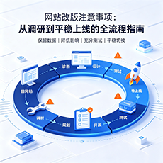 临高建站-网站改版注意事项：从调研到平稳上线的全流程指南