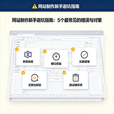 临高建站-网站制作新手避坑指南：5个最常见的错误与对策