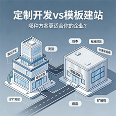 临高建站-定制开发vs模板建站:哪种方案更适合你的企业?