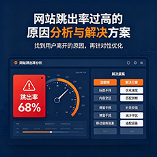 临高建站-网站跳出率过高的原因分析与解决方案