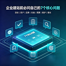 临高建站-企业建站前必问的7个核心问题 - 网站建设规划指南