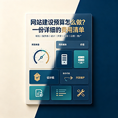 临高建站-网站建设预算怎么做?一份详细的费用清单