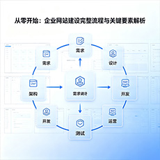 临高建站-从零开始：企业网站建设完整流程与关键要素解析
