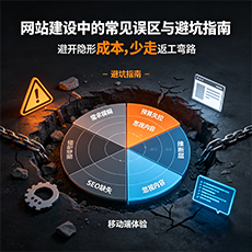 临高建站-网站建设中的常见误区与避坑指南
