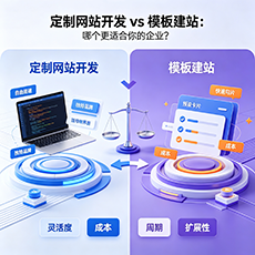 临高建站-定制网站开发 vs 模板建站：哪个更适合你的企业？